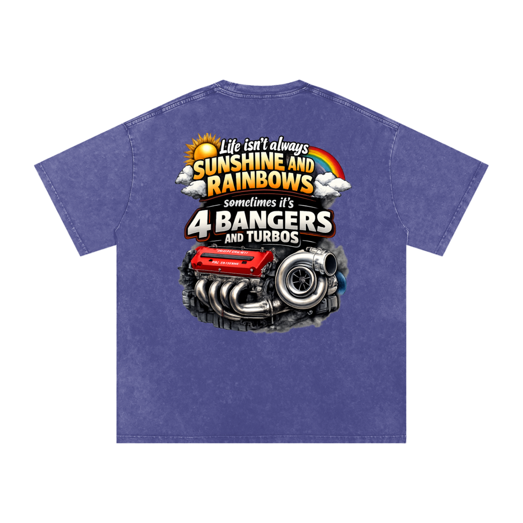 4 Bangers and Turbos Vintage T-Shirt