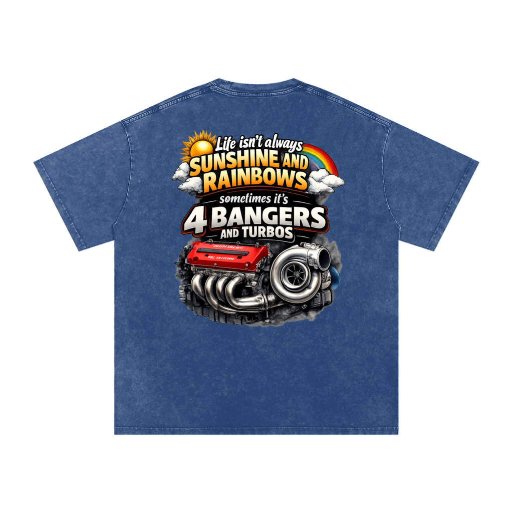 4 Bangers and Turbos Vintage T-Shirt