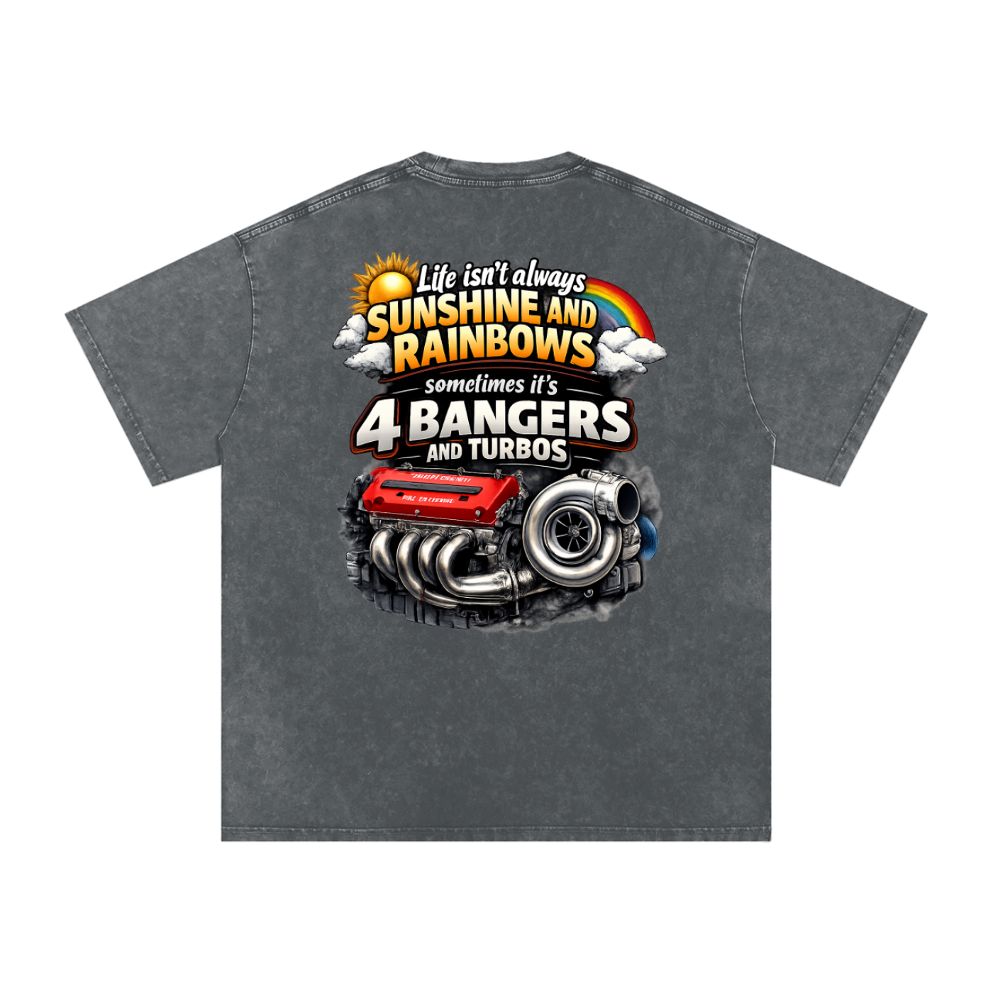 4 Bangers and Turbos Vintage T-Shirt